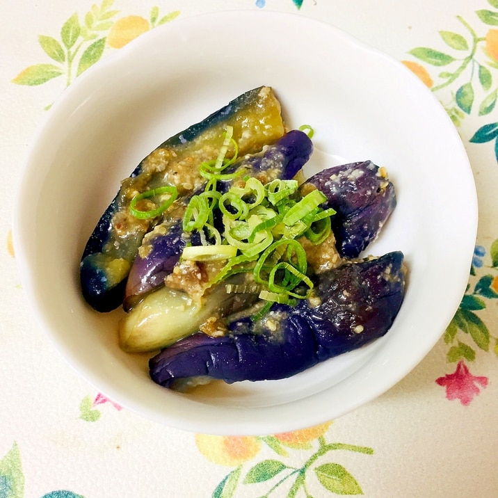 レンジで簡単♪とろとろ茄子の生姜醤油漬け